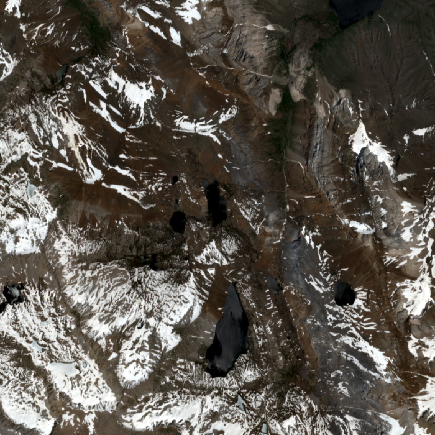 Sentinel-2 true color of the upper Convict basin, June 4 2026